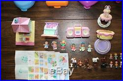 41 vintage Polly Pocket compacts 125 dolls lot sets rare ring baby Bluebird Toys