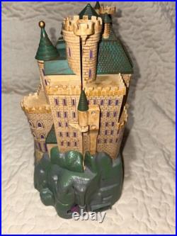 5pc Lot Vintage Harry Potter Polly Pocket Hogwarts Castle 2001