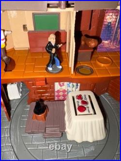 5pc Lot Vintage Harry Potter Polly Pocket Hogwarts Castle 2001