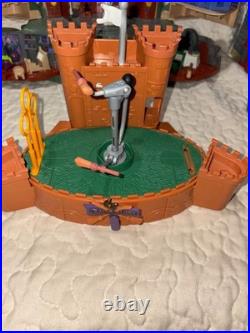 5pc Lot Vintage Harry Potter Polly Pocket Hogwarts Castle 2001