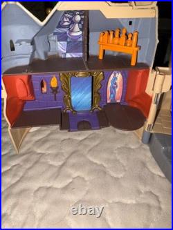 5pc Lot Vintage Harry Potter Polly Pocket Hogwarts Castle 2001