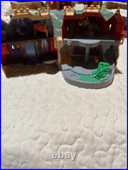 5pc Lot Vintage Harry Potter Polly Pocket Hogwarts Castle 2001