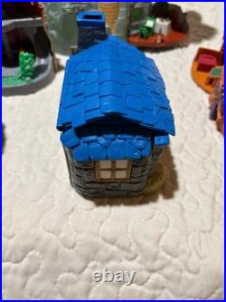 5pc Lot Vintage Harry Potter Polly Pocket Hogwarts Castle 2001