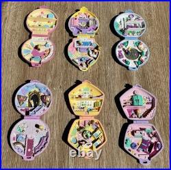 6 Vintage Polly Pockets Including The Grand Ballet Playset From Bluebird Toys