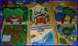 8 Vintage 1997 Tomy Nintendo Pokemon Polly Pocket Playset Lot With Accessories