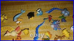 8 Vintage 1997 Tomy Nintendo Pokemon Polly Pocket Playset Lot With Accessories