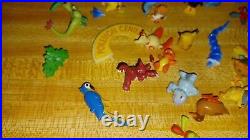 8 Vintage 1997 Tomy Nintendo Pokemon Polly Pocket Playset Lot With Accessories