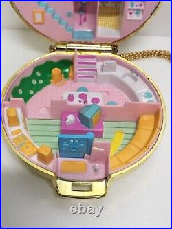 Angel Pocket Bluebird legendary compact Gold Polly Pocket Vintage Rare 1991