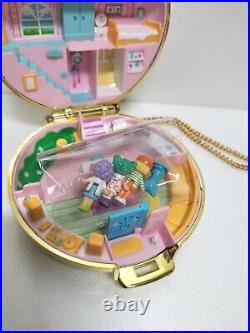 Angel Pocket Bluebird legendary compact Gold Polly Pocket Vintage Rare 1991