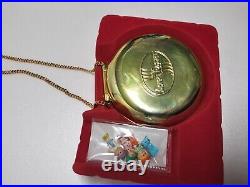 Angel Pocket Bluebird legendary compact Gold Polly Pocket Vintage Rare 1991