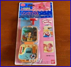 Angel Polly Pocket Ring House Nice Dolphin Yacht harbor Figure Sealed From Japan