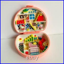 Angel Polly Pocket Vintage Girl Pink Doll Figure Bandai Toys