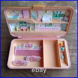 Angel Polly Pocket Vintage Girl Pink Doll Figure Bandai Toys Hair Care House