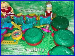 Aunt Froggy's Attic McDonalds Polly Pocket Happy Meal 18 Toys Lot Vintage E