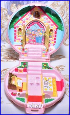 Bandai Japan ANGEL Pocket Polly VTG Bridesmaid Nancy's Wedding Day PINK 3 Dolls