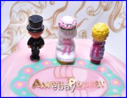 Bandai Japan ANGEL Pocket Polly VTG Bridesmaid Nancy's Wedding Day PINK 3 Dolls