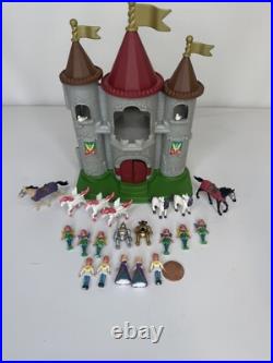 Blue-Box Toys RARE polly pocket castle vintage With Mini/micro Figures