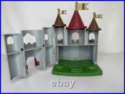 Blue-Box Toys RARE polly pocket castle vintage With Mini/micro Figures