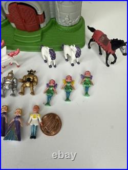 Blue-Box Toys RARE polly pocket castle vintage With Mini/micro Figures