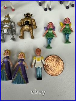 Blue-Box Toys RARE polly pocket castle vintage With Mini/micro Figures