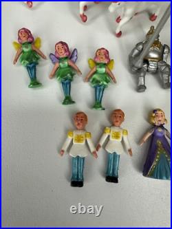 Blue-Box Toys RARE polly pocket castle vintage With Mini/micro Figures