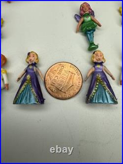 Blue-Box Toys RARE polly pocket castle vintage With Mini/micro Figures