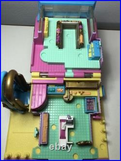 Bluebird 1995 Supermarket Polly Pocket With Figurines Lights Work