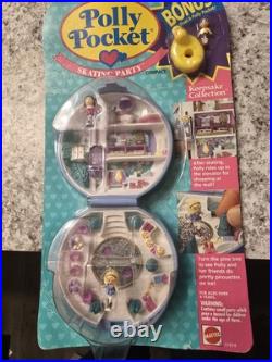 Bluebird Polly Pocket Ice Skating Party Set Vintage. New In Packaging. Rare Bluebird Polly Pocket Ice Skating Party Set Vintage. New In Packaging. Rare