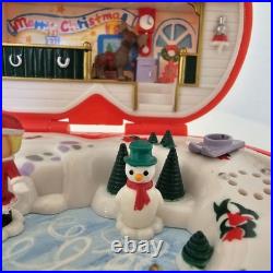 Bluebird Polly Pocket Musical Christmas Wonderland Working Music 100% Complete