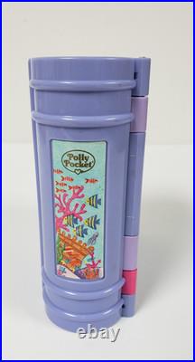 Bluebird Polly Pocket Sparkling Mermaid Adventure Storybook Lights work 5 figure