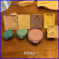Bluebird Polly Pocket Vintage 1990 Playset Lot Compacts Houses Accessories