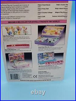 Bluebird Toys 1989 VIntage Polly Pocket Country Cottage Coming Loose From Card