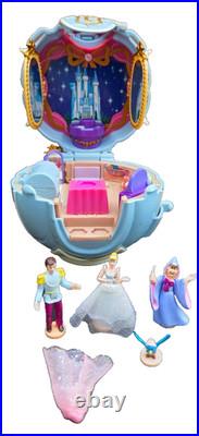 Bluebird Toys 1999 Vintage Polly Pocket Disney Cinderella Royal Carriage Playset