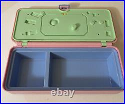 Bluebird Vintage Polly Pocket 1989 Pool Party Playset Compact & Dolls Complete