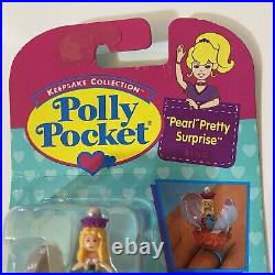 Bluebird Vintage Polly Pocket 1994 Pretty Pearl Mermaid Surprise Ring Sealed