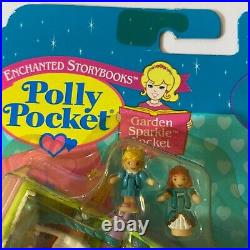 Bluebird Vintage Polly Pocket 1995 Garden Sparkle Locket Sealed