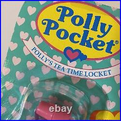 Bluebird Vintage Polly Pocket 1995 Polly's Tea Time Locket Set