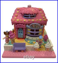 Bluebird Vintage Polly Pocket 1995 Scented Ice Cream Parlor Playset Complete