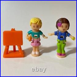 Bluebird Vintage Polly Pocket 1996 Classroom On The Go Playset Complete