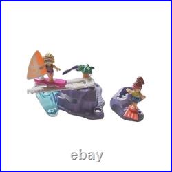 Bluebird Vintage Polly Pocket 1996 Surf n' Swim Island Playset Complete Bluebird Vintage Polly Pocket 1996 Surf n' Swim Island Playset Complete
