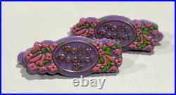 Bluebird Vintage Polly Pocket PRETTY HAIR Playset Complete Mirror Barettes Comb