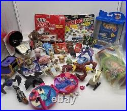 Bottom Of Toy Box Pokémon Star Wars Cars Polly Pocket LPS Jurassic NASCAR. VTG