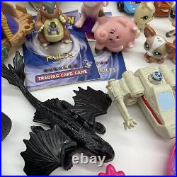 Bottom Of Toy Box Pokémon Star Wars Cars Polly Pocket LPS Jurassic NASCAR. VTG