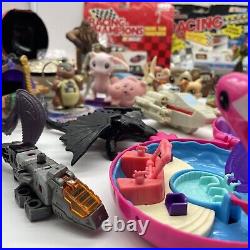 Bottom Of Toy Box Pokémon Star Wars Cars Polly Pocket LPS Jurassic NASCAR. VTG