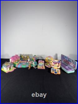 Bundle Vintage Polly Pocket Bluebird Magical Movin' Pollyville & MORE