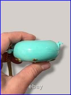 COMPLETE Polly Pocket Vintage Jeweled Green Forest Compact, 1992 Bluebird Toys