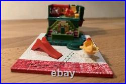 COMPLETE Vintage 1993 Polly Pocket Bluebird Holiday Santa Christmas Toy Shop