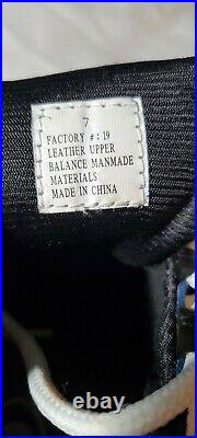 Candies Vintage 90s Platform Leather Suede Blue Sneakers Womens Size 7 EUC