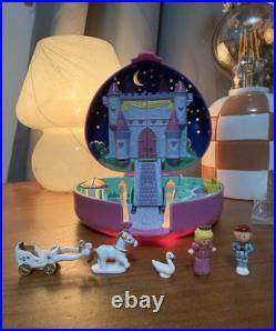 Complete Vintage Polly Pocket 1992 Working Starlight Castle Beautiful Cond