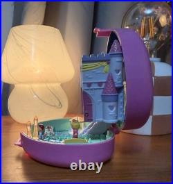Complete Vintage Polly Pocket 1992 Working Starlight Castle Beautiful Cond